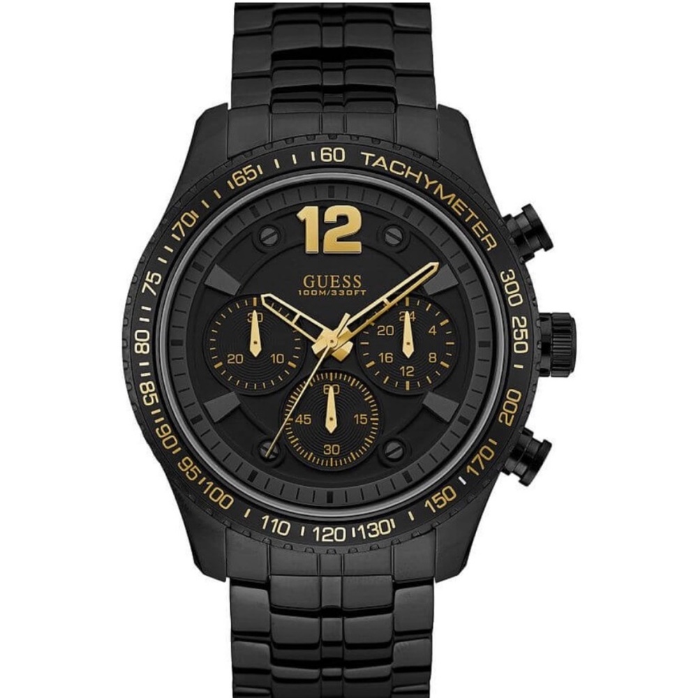 GUESS Men's Quartz Stainless Steel Casual Watch